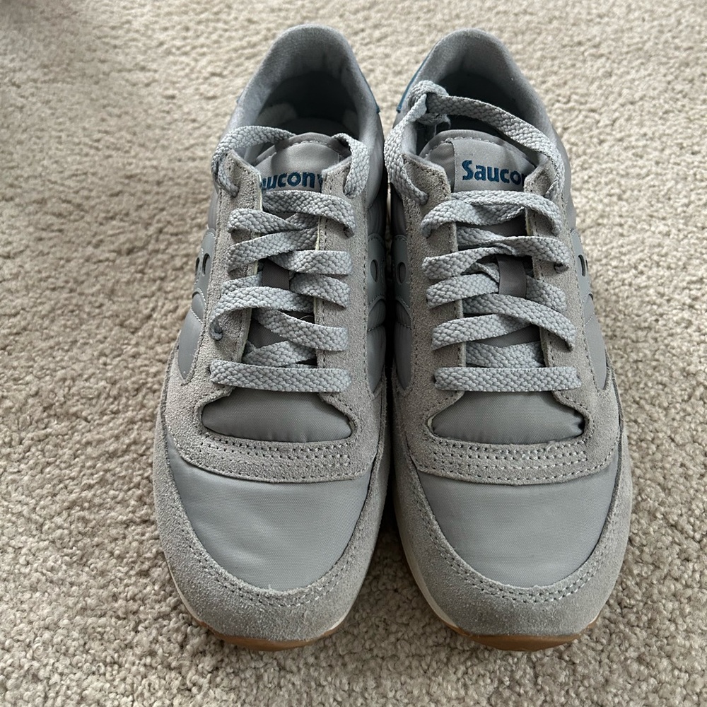 Saucony Originals Women’s Jazz Original. Size 6 gray and blue